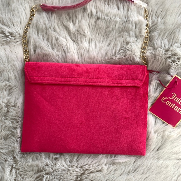 SOLD. Juicy Couture Velvet Crossbody Bag - Picture 3 of 4